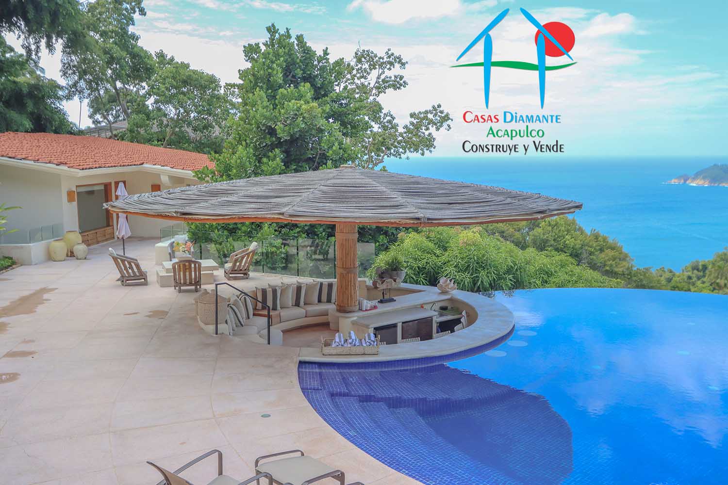 Casa 8 Caballos - Terraza con alberca 17